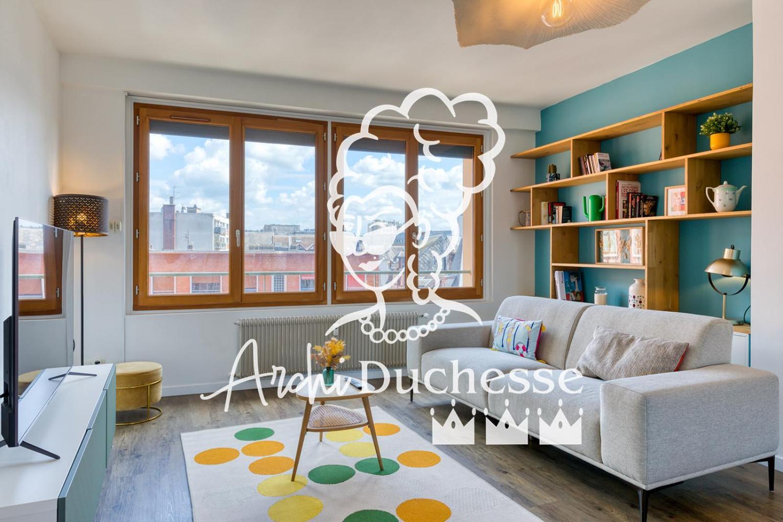 Juliette : *Logement Avec Balcon* Daire Rouen Dış mekan fotoğraf