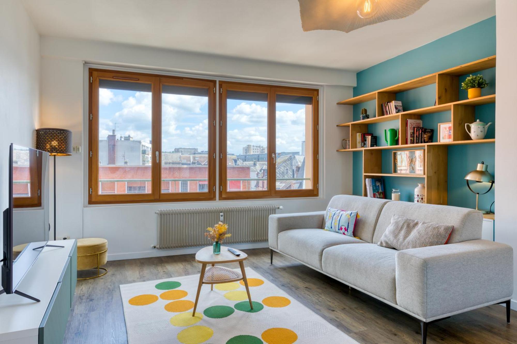 Juliette : *Logement Avec Balcon* Daire Rouen Dış mekan fotoğraf