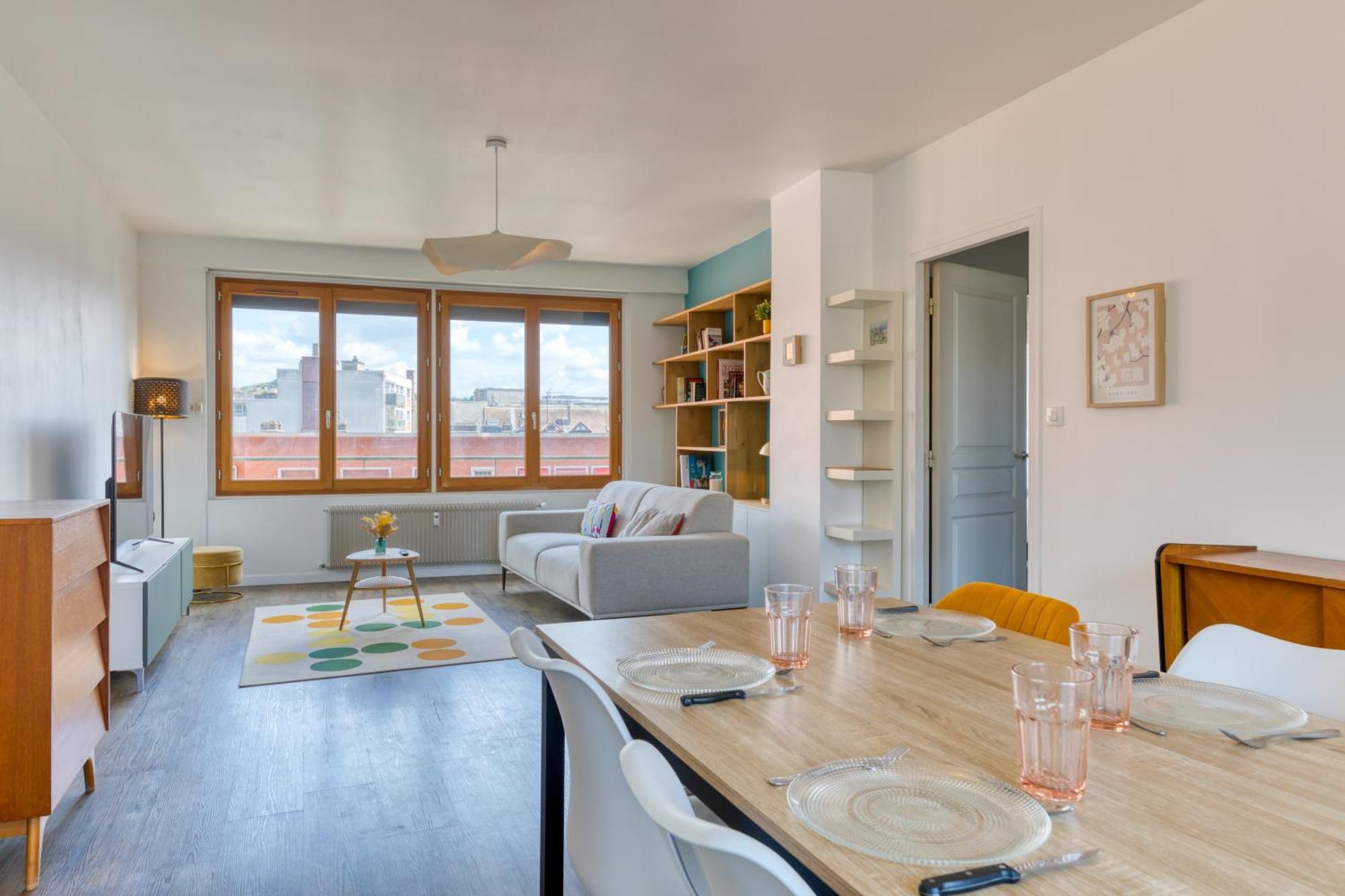 Juliette : *Logement Avec Balcon* Daire Rouen Dış mekan fotoğraf