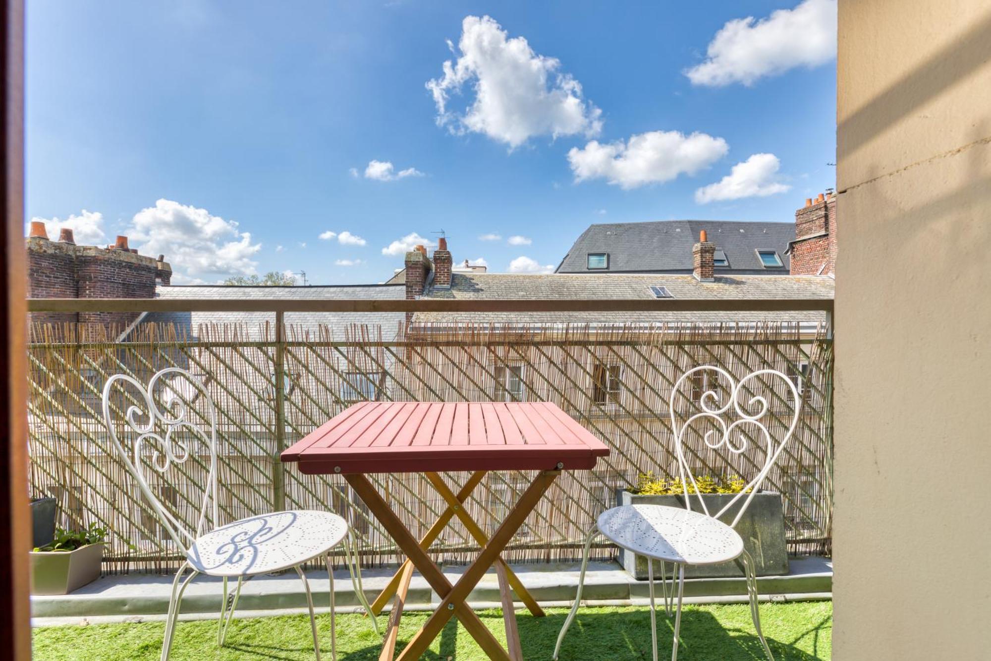 Juliette : *Logement Avec Balcon* Daire Rouen Dış mekan fotoğraf