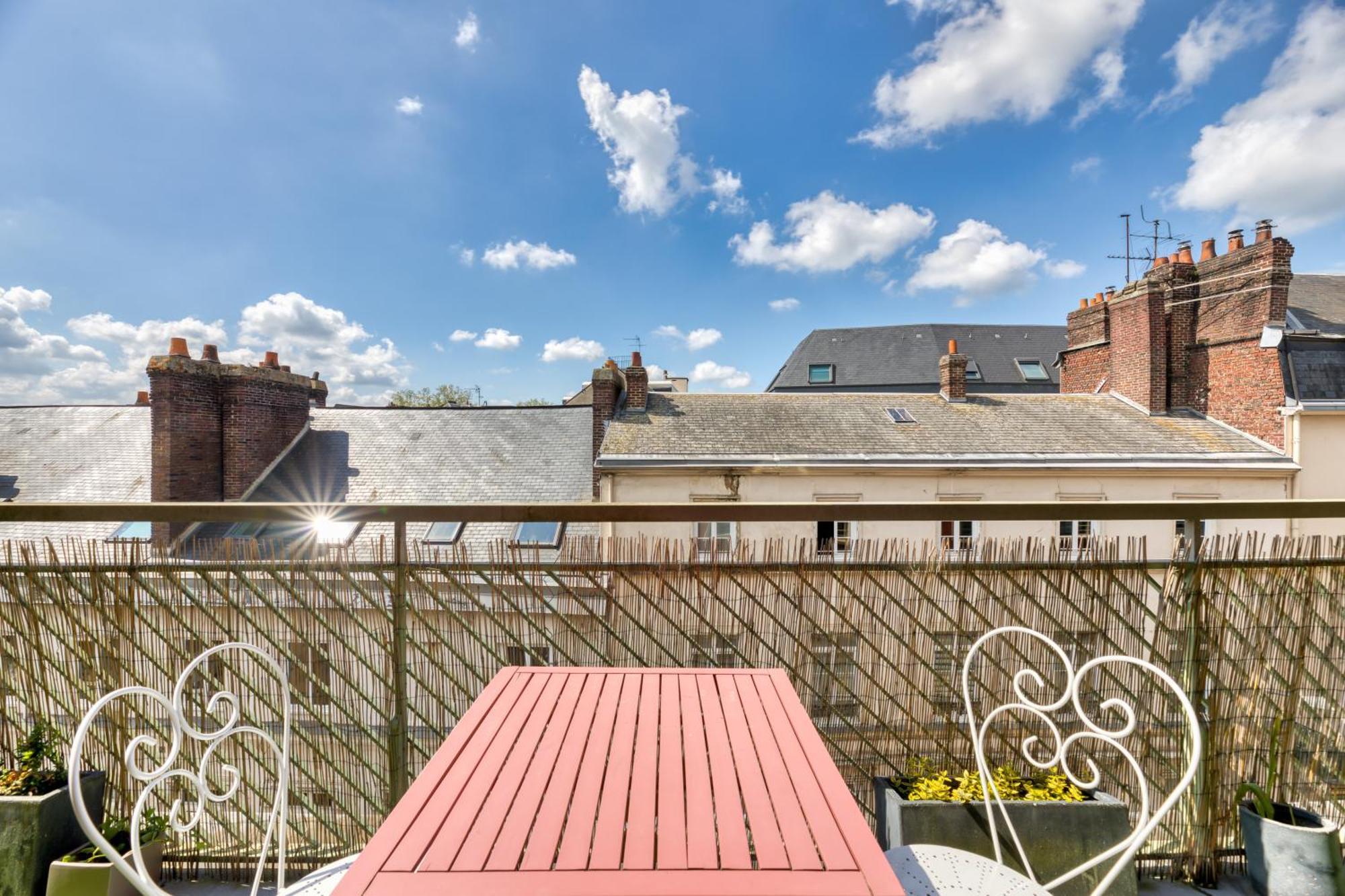 Juliette : *Logement Avec Balcon* Daire Rouen Dış mekan fotoğraf
